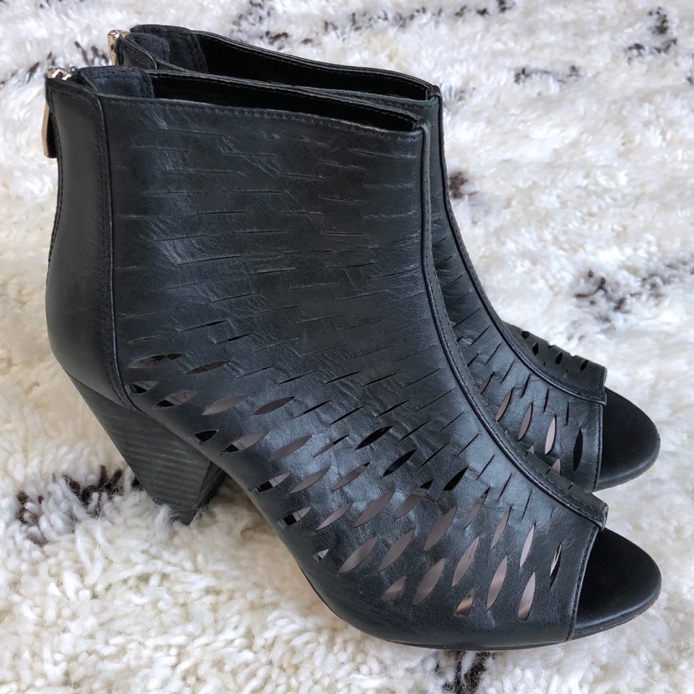 Vince Camuto Eloise Peep Toe Bootie